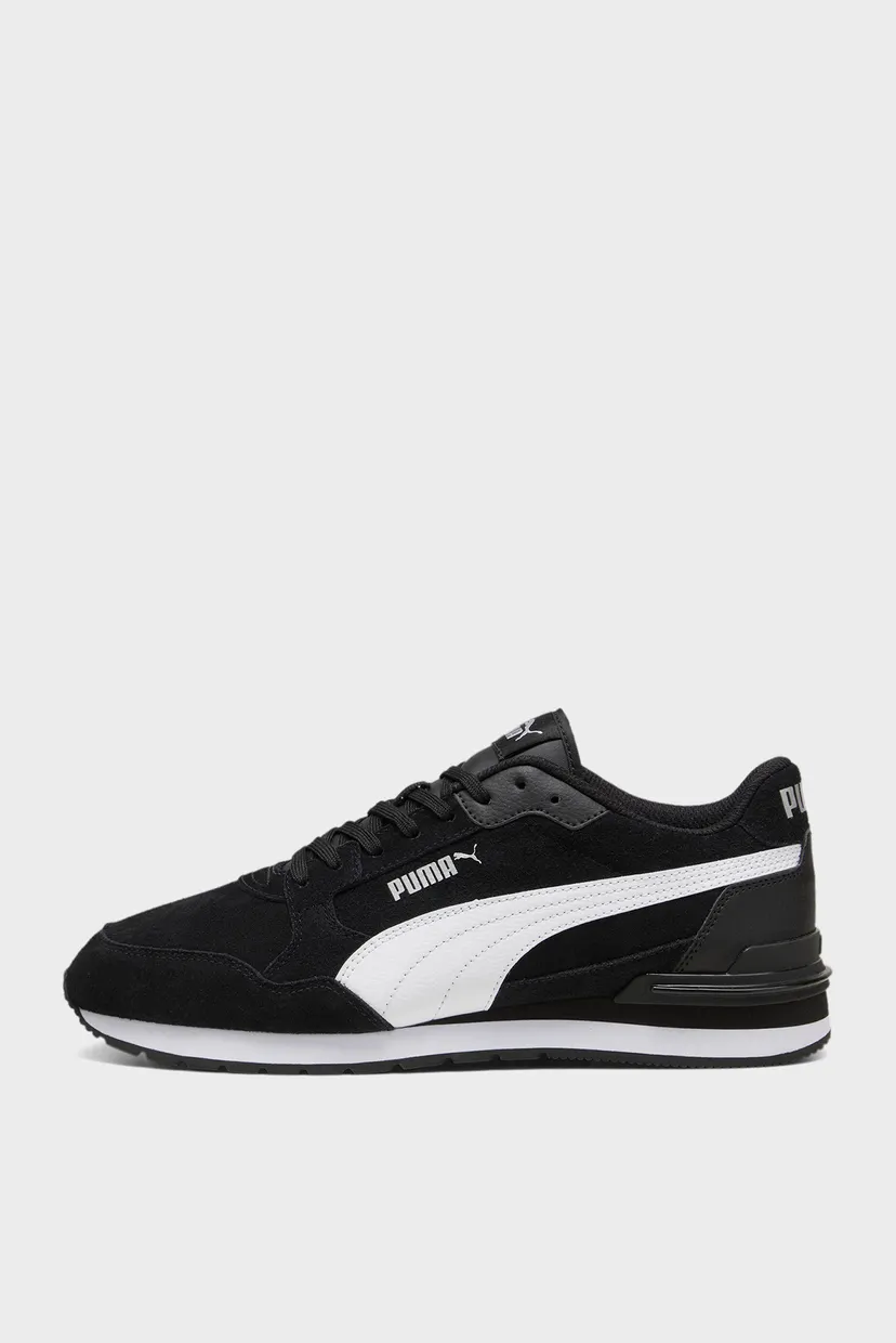 Чорні замшеві кросівки ST Runner v4 Suede Sneakers Unisex 4