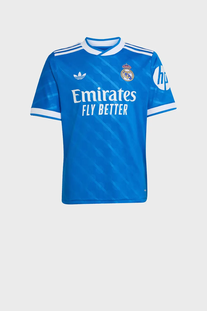 Дитяча синя футболка з візерунком Real Madrid 25/26 Third Kids 6