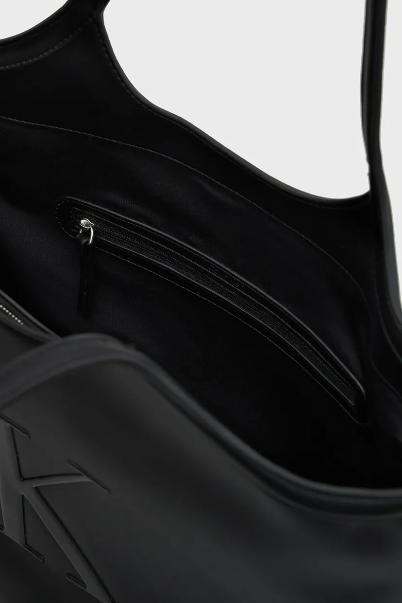 Жіноча чорна сумка BOLD CK SHOPPER 5