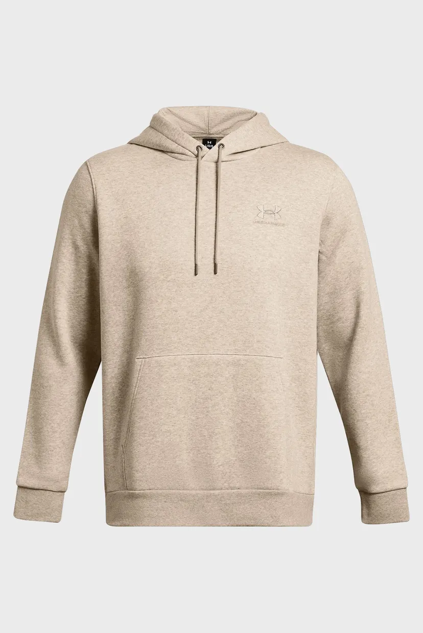 Чоловіче бежеве худі UA Icon Fleece Hoodie 4