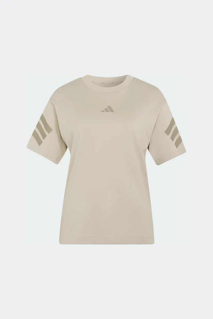 Женская бежевая футболка Future Icons 3-Stripes 6