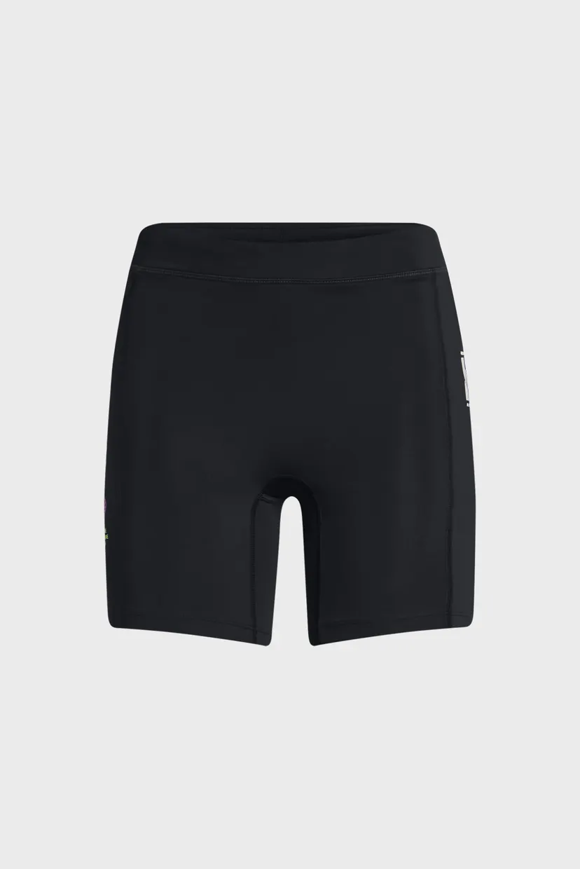 Жіночі чорні велосипедки UA Run Anywhere Shorts 6