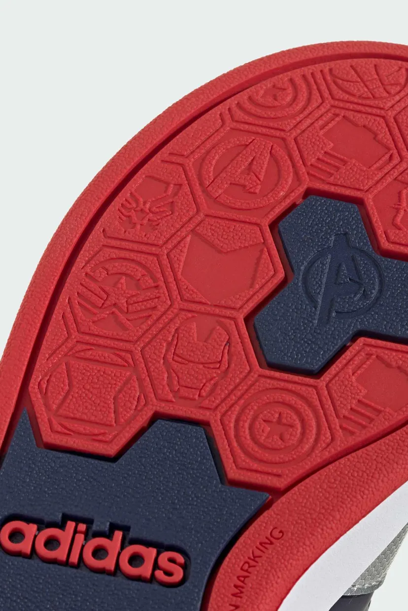 Детские синие сникерсы ADIDAS MARVEL AVENGERS GRAND COURT KIDS 9