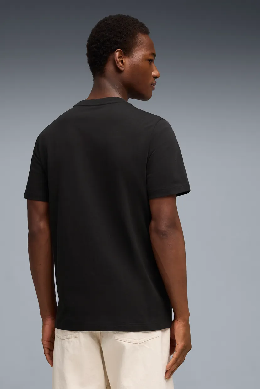 Мужская черная футболка PUMA x ASTON MARTIN ARAMCO F1® TEAM Essentials Tee Men 3