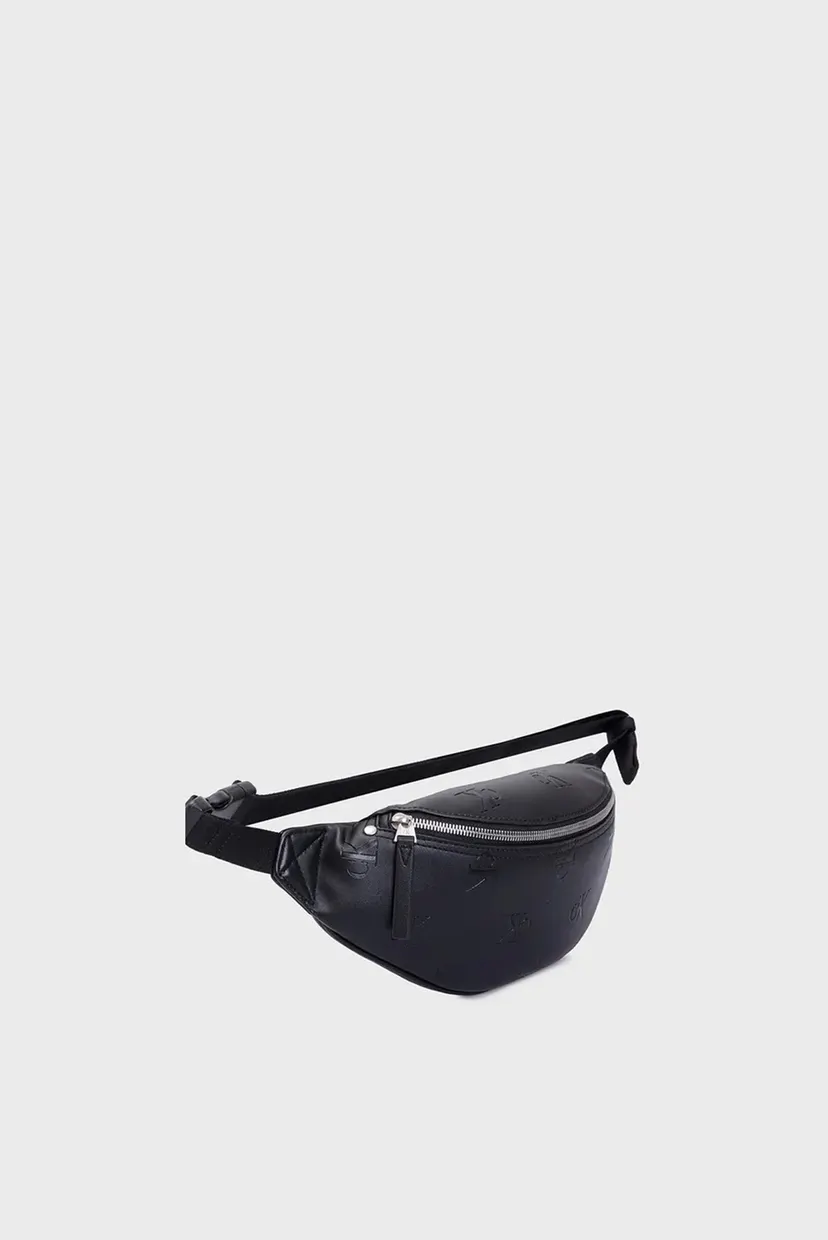 Чоловіча чорна поясна сумка MONOGRAM SOFT WAISTBAG38 AOP 3
