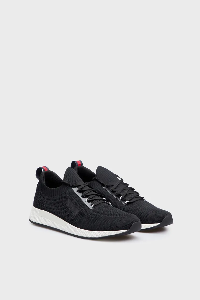 Мужские черные кроссовки TJM ELEVATED RUNNER KNITTED 3