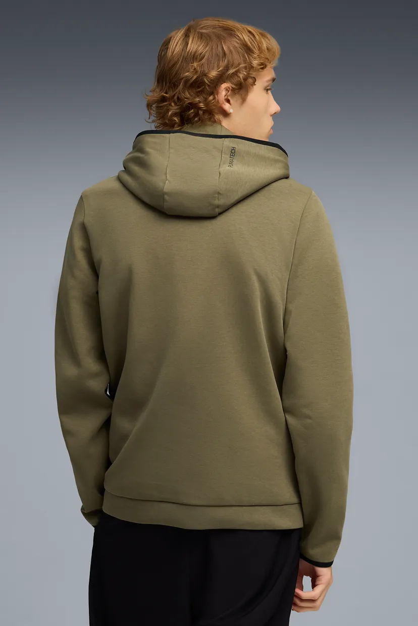 Чоловіче оливкове худі PUMATECH Hoodie Men 3