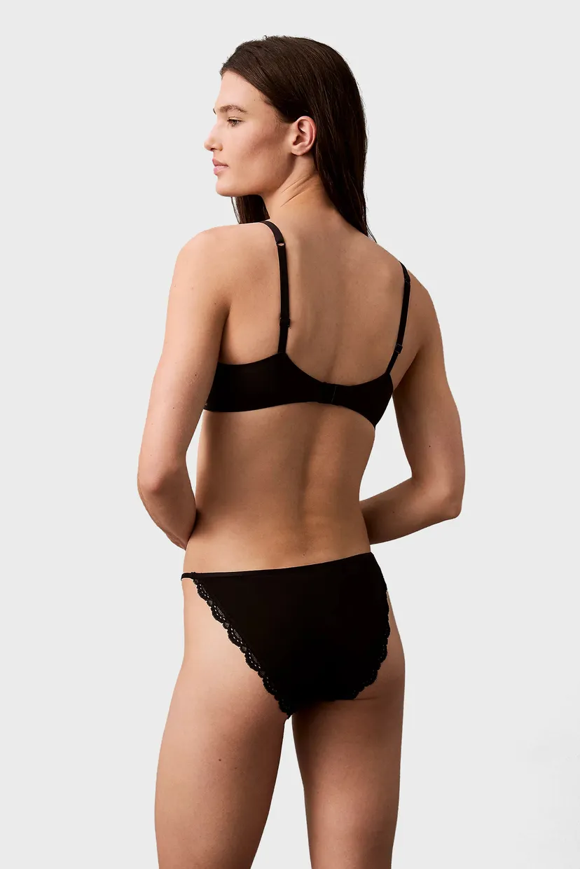 Жіночі чорні трусики STRING BIKINI 3