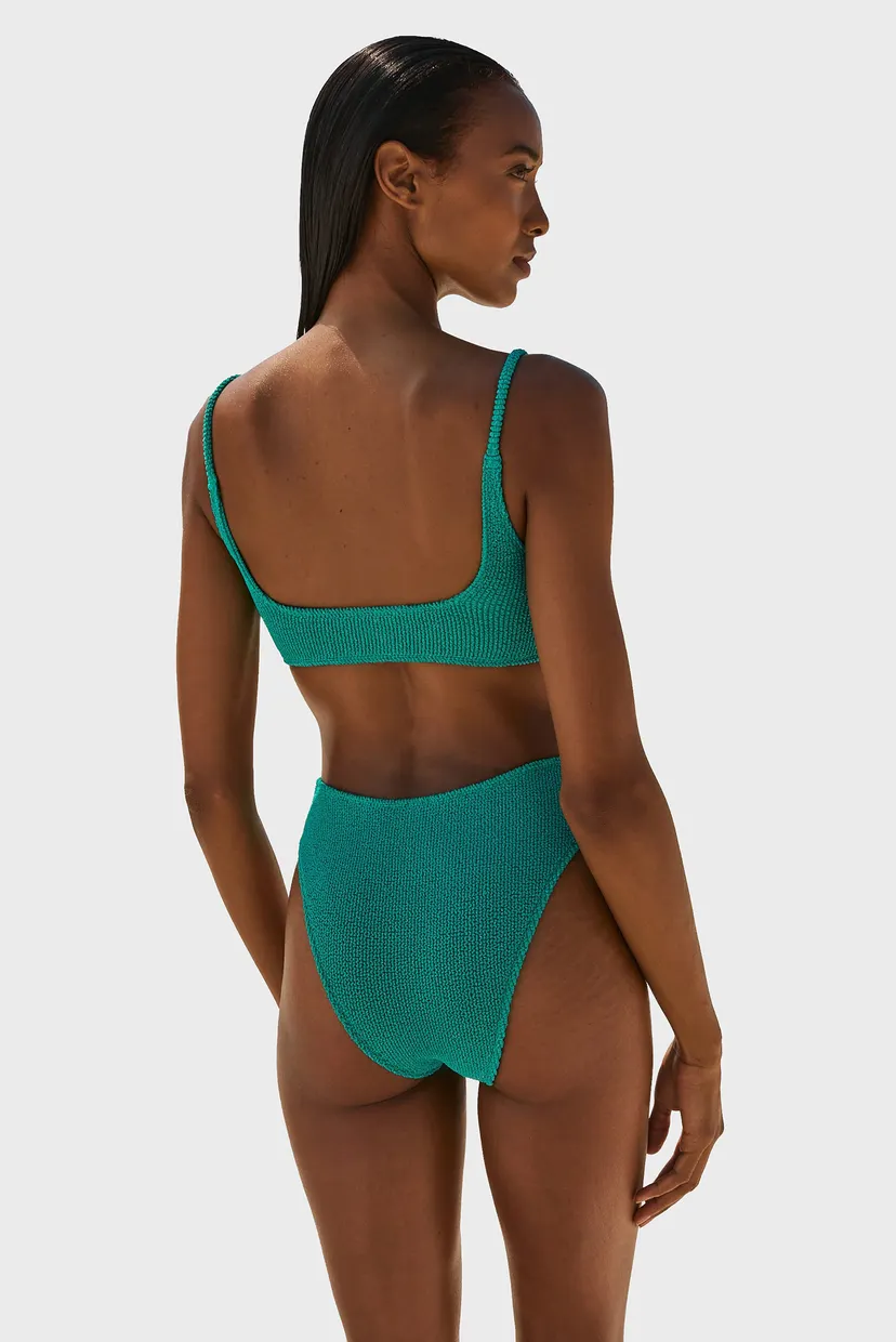 Жіночий бірюзовий ліф від купальника ONESIZE 3