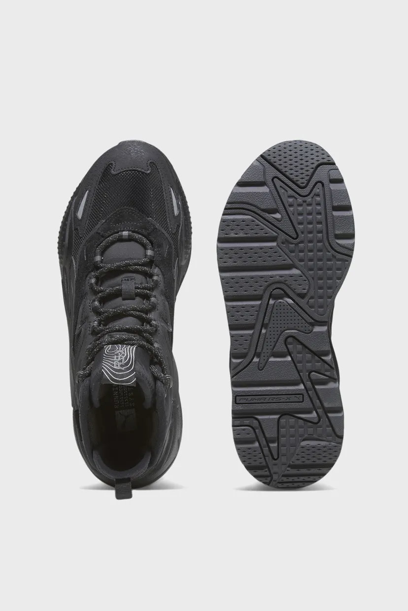 Чоловічі чорні кросівки RS-X Hi Sneakers 4