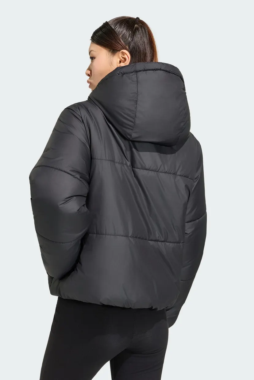 Женская черная куртка ESSENTIALS HIGHLOFT INSULATED PUFFER 3