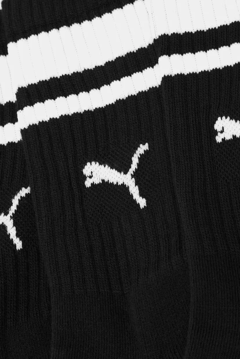 Черные носки (2 пары) Unisex Crew Heritage Stripe Socks 4