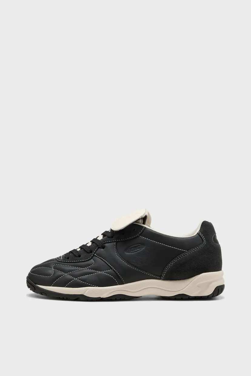 Черные кожаные кроссовки KING Indoor Icons Sneakers Unisex 5