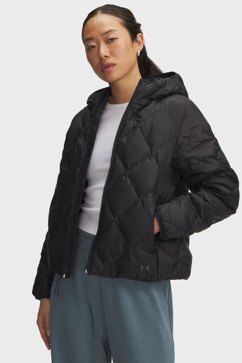 Жіночий чорний пуховик Legend Down Jacket Under Armour 6008818-001