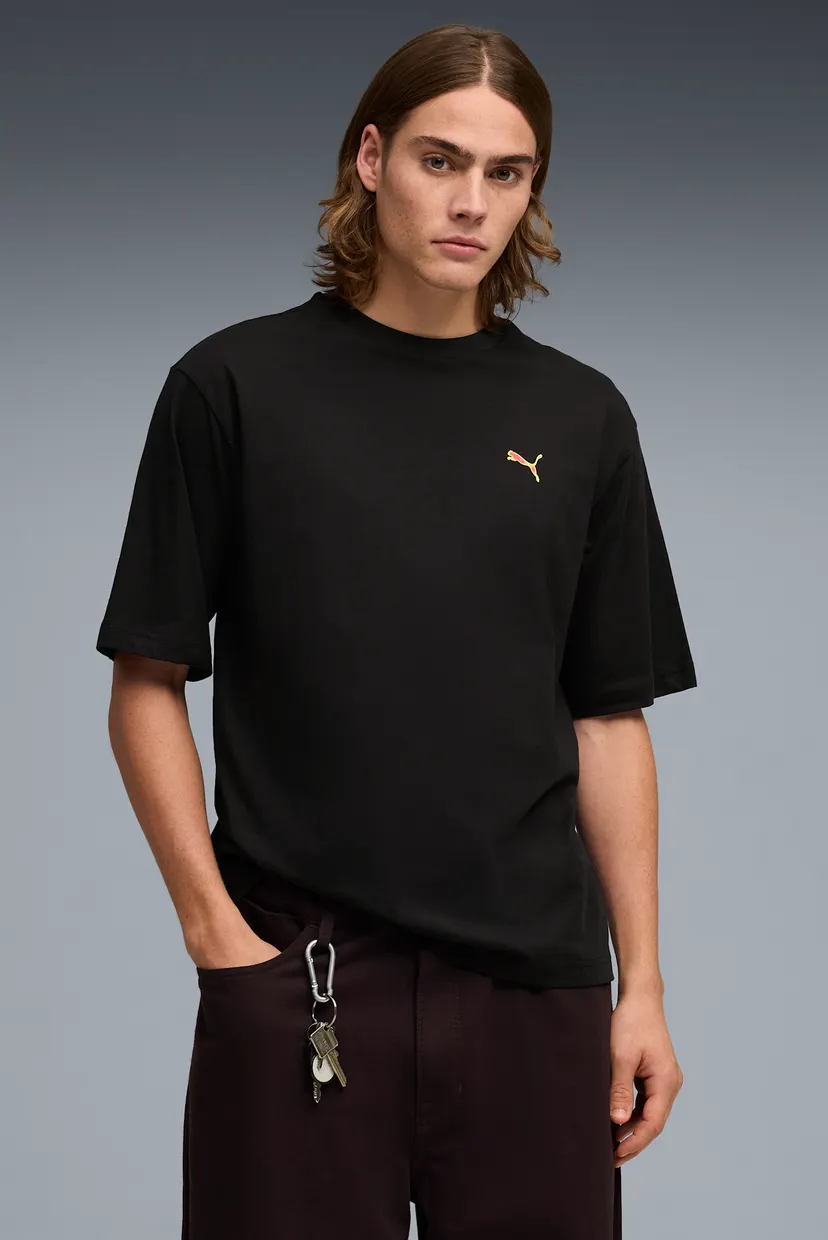 Мужская черная футболка Graphic Tee Men 3