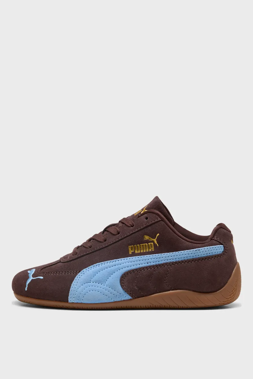 Дитячі коричневі замшеві кросівки Speedcat Sneakers Youth 3