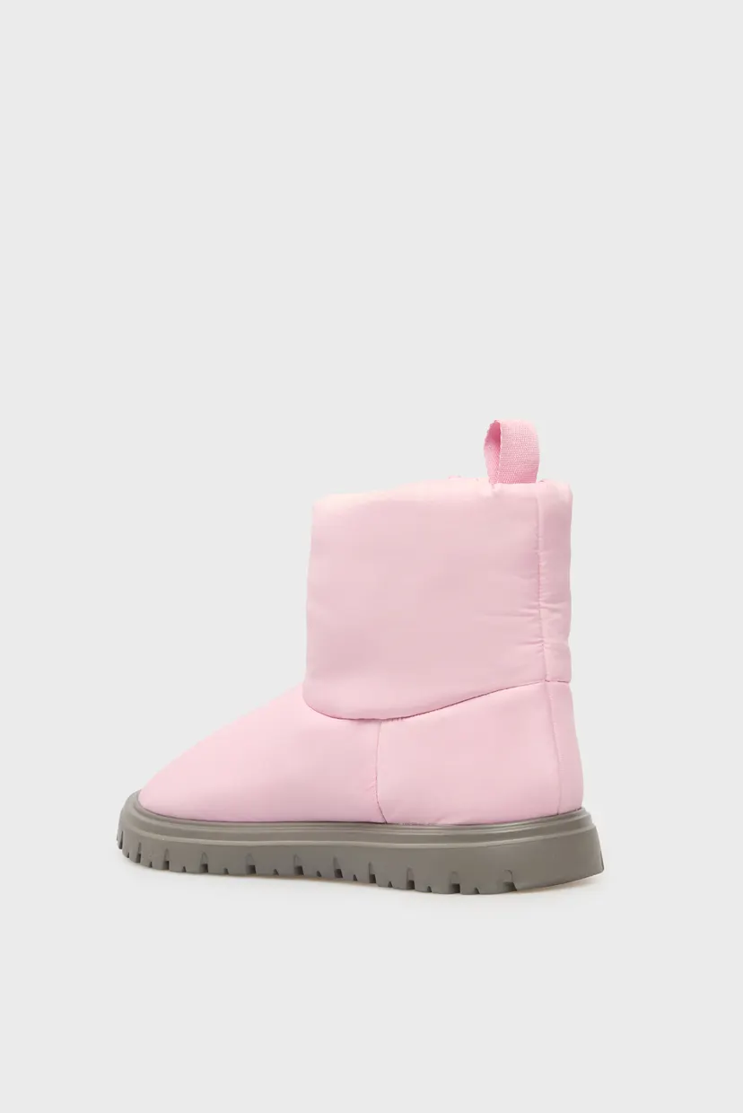 Женские розовые дутики SNOW BOOT 5