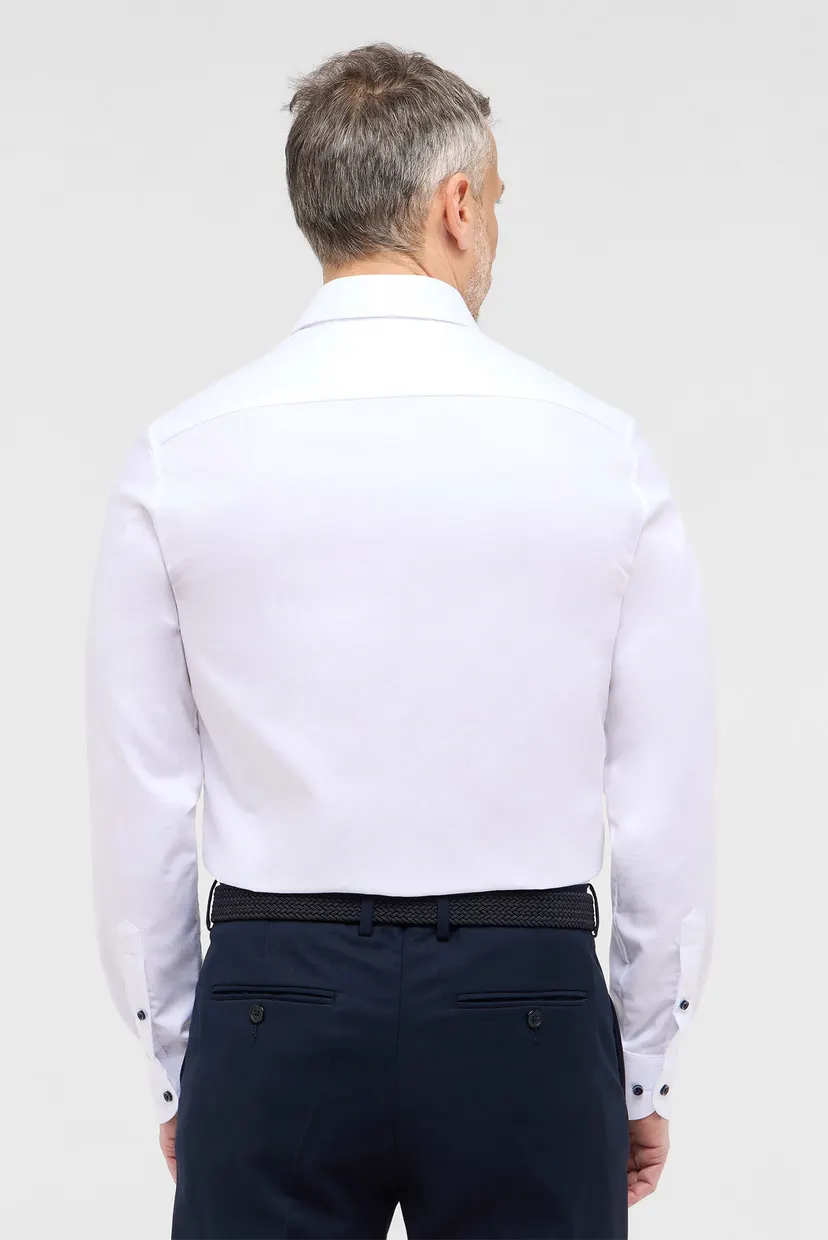 Чоловіча біла сорочка SLIM FIT 3