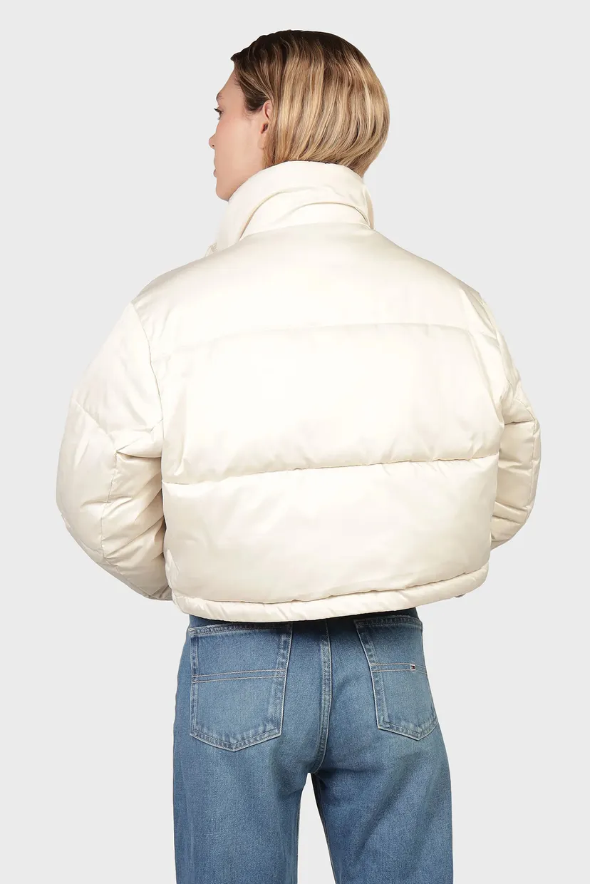 Женская жемчужная куртка TJW CRP SATIN PUFFER 3