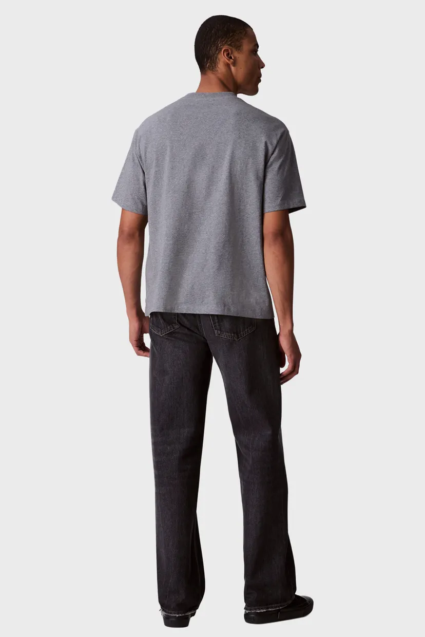 Мужская серая футболка SS 16S RLXD FIT CKJ GRAPHIC 3
