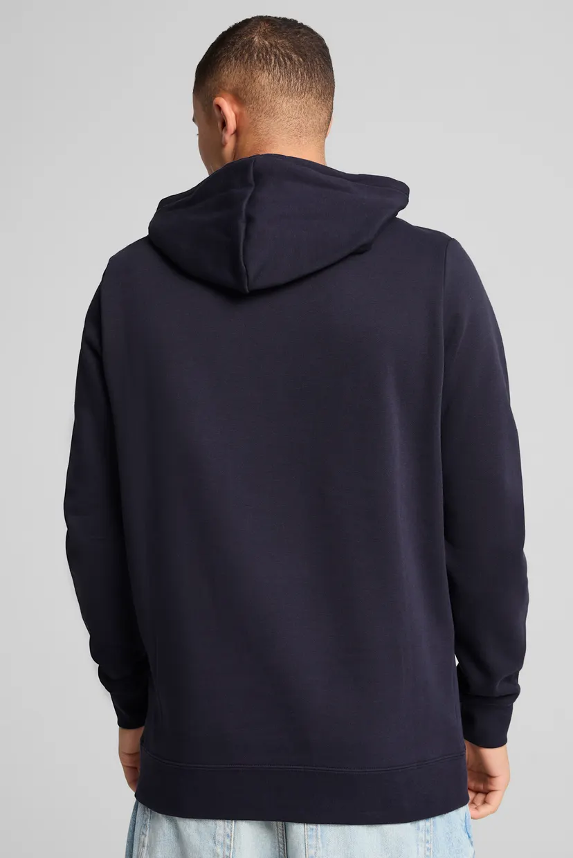 Мужское темно-синее худи Essentials Small No. 1 Logo Hoodie Men 3