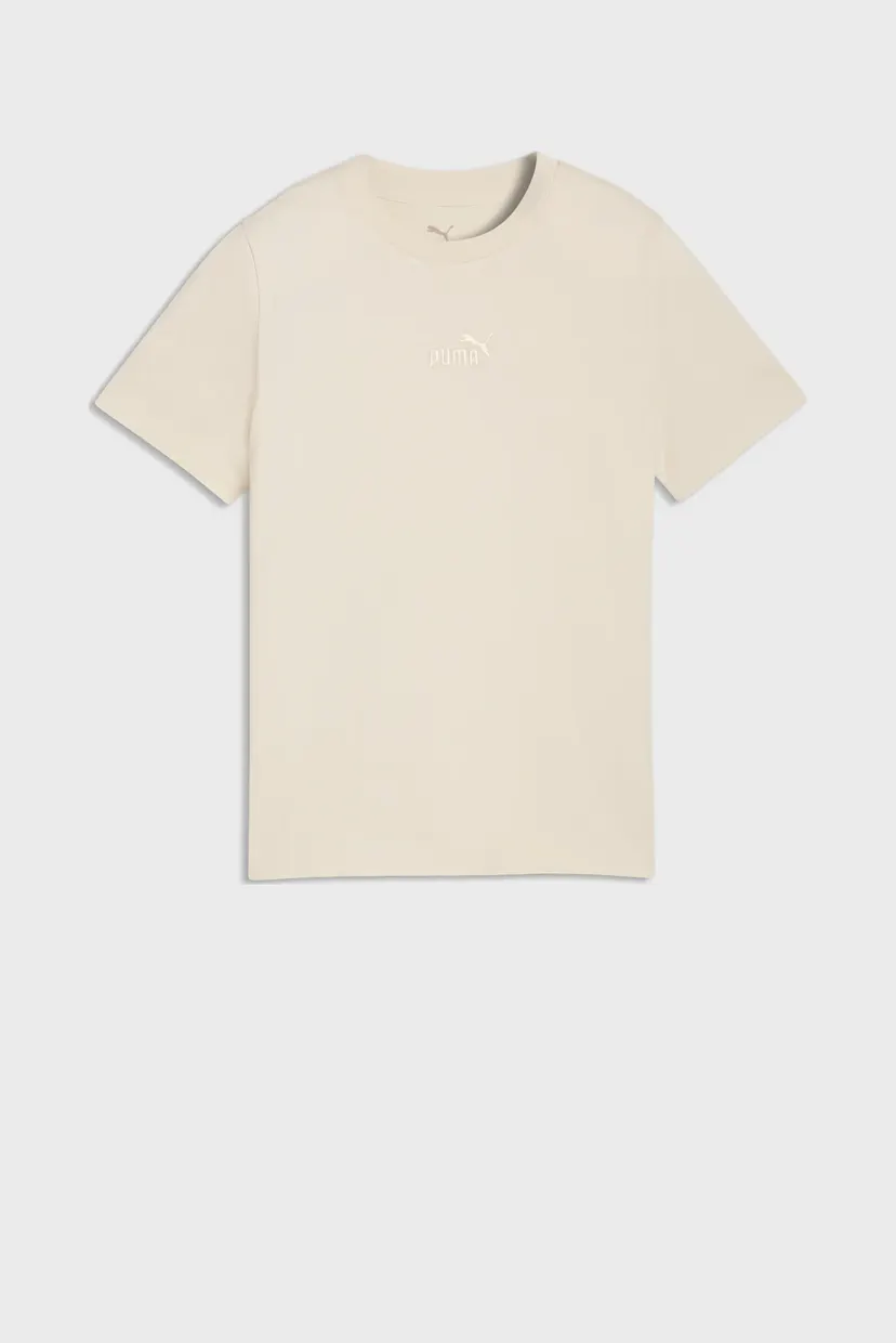 Детская бежевая футболка Essentials No.1 Logo Tee Youth 4