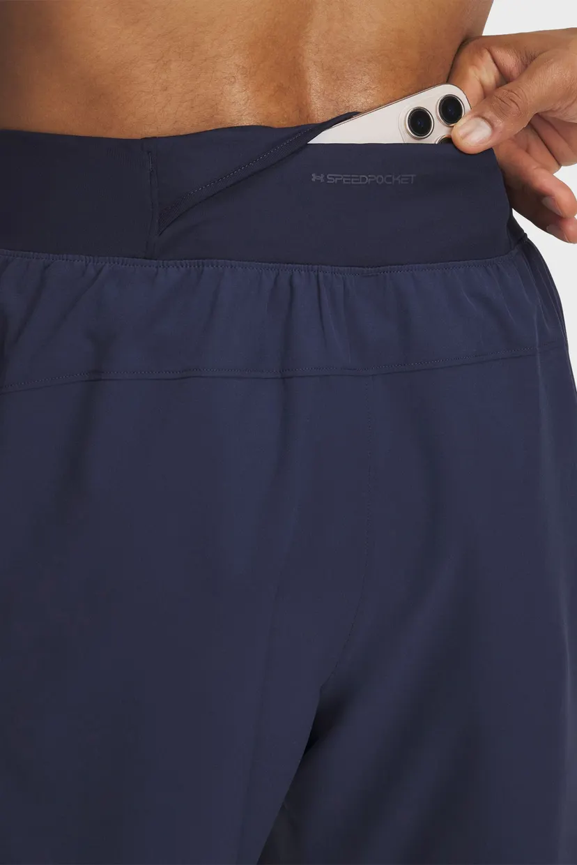 Мужские темно-синие шорты UA LAUNCH PRO 7'' SHORTS 4
