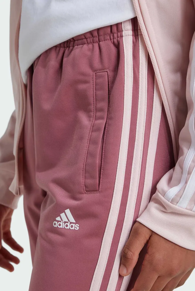 Детский розовый спортивный костюм (кофта, брюки) Essentials 3-Stripes 5