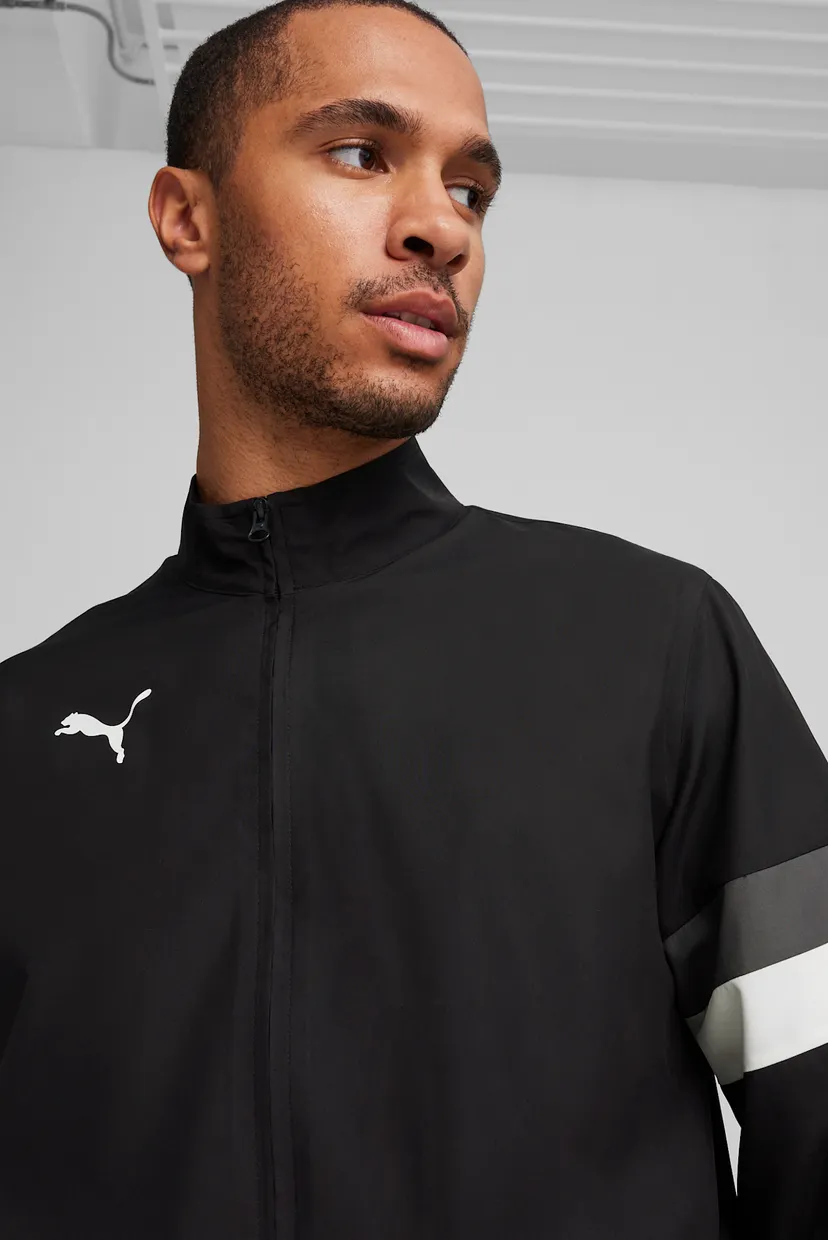 Чоловічий чорний спортивний костюм (кофта, штани) teamRISE Men's Football Tracksuit 4