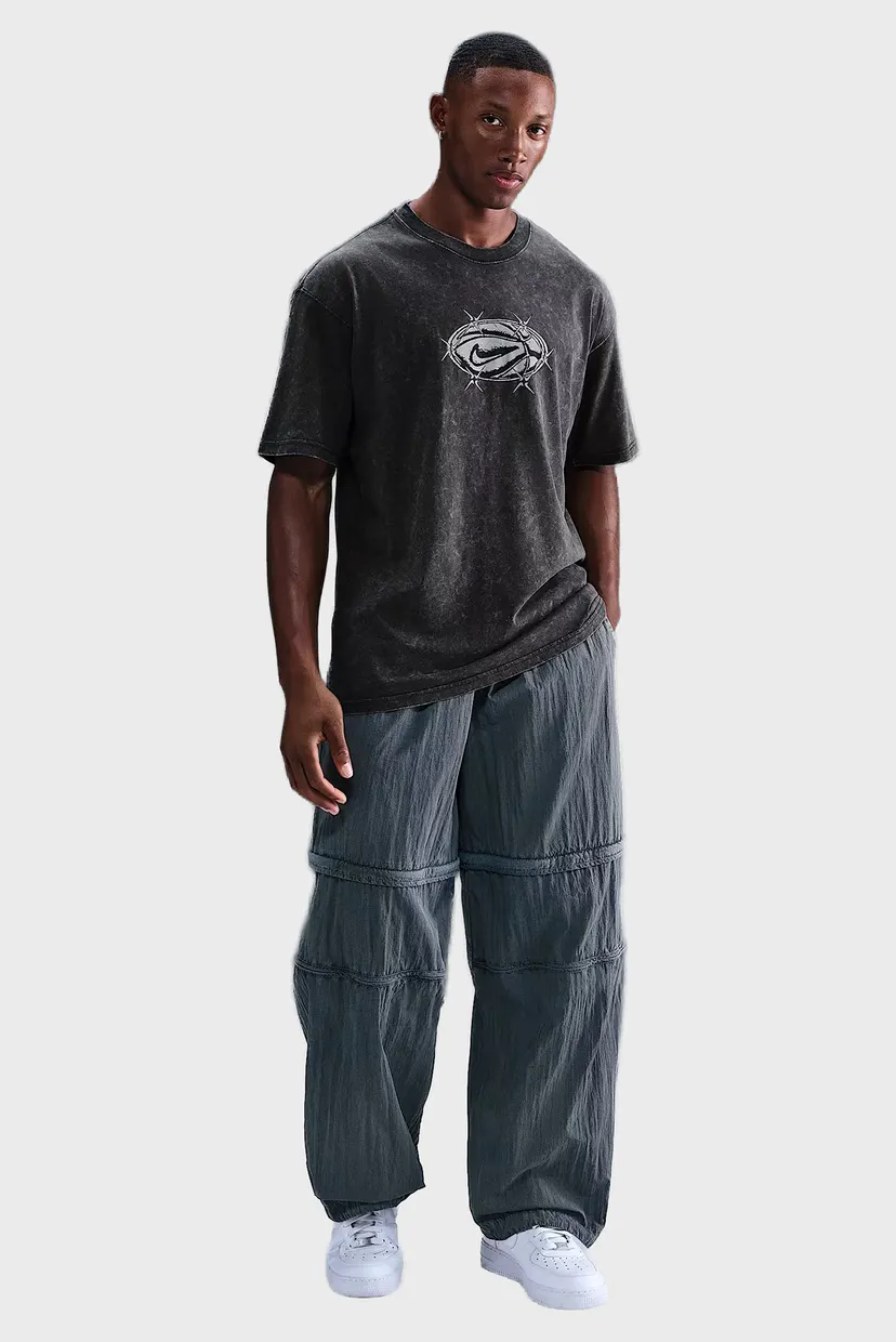 Мужская темно-серая футболка M NK TEE M90 STREET Nike HV1675-060