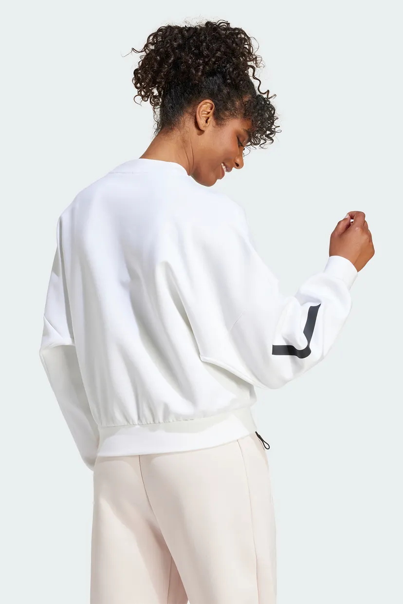 Жіночий білий світшот adidas Z.N.E. 3
