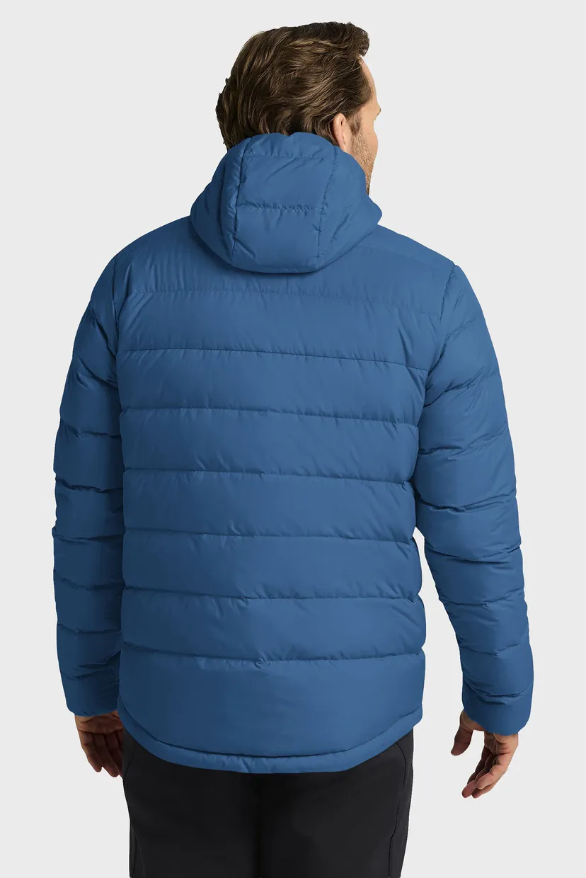 Чоловічий блакитний пуховик ATHER DOWN HOODY M RDS 3