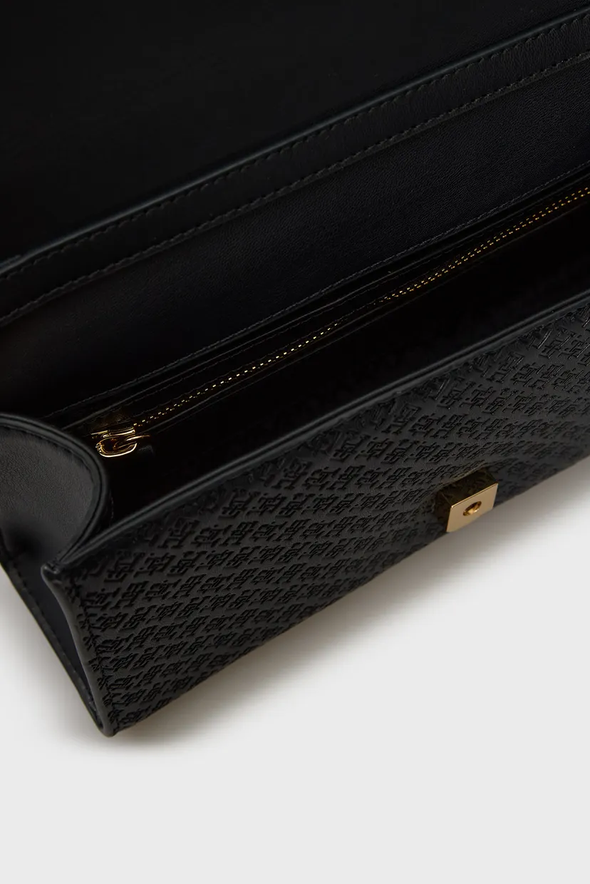Жіноча темно-синя сумка з візерунком TH ETERNITY SHOULDER BAG MONO 5