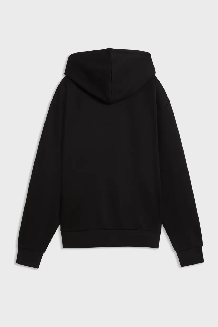 Женское черное худи PUMA Class Full-Zip Fleece Hoodie Women 5