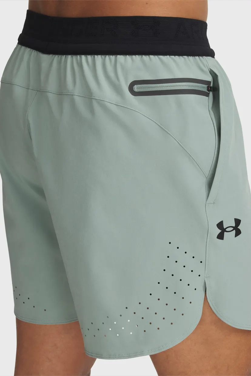 Мужские мятные шорты UA Peak Woven Shorts 4