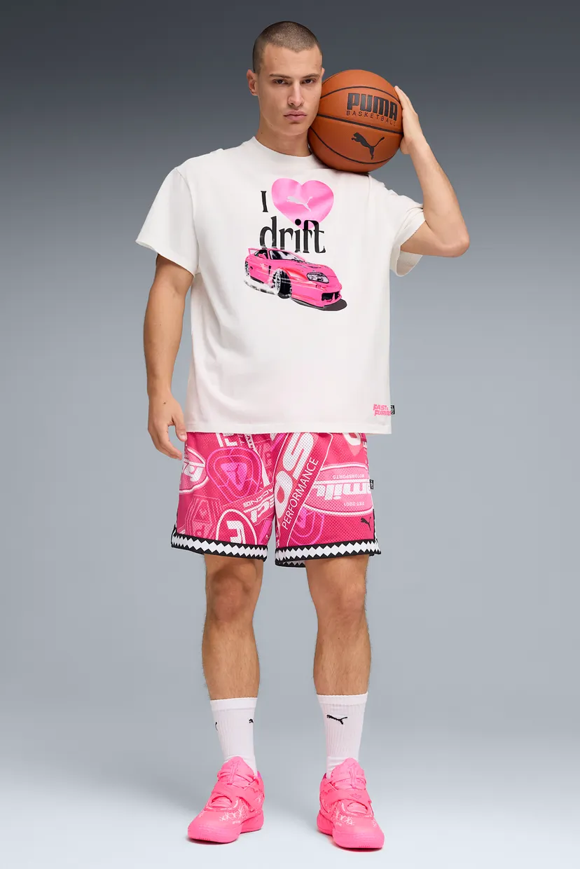 Рожеві кросівки PUMA x FAST & FURIOUS MB.05 Miami Basketball Shoes Unisex 9