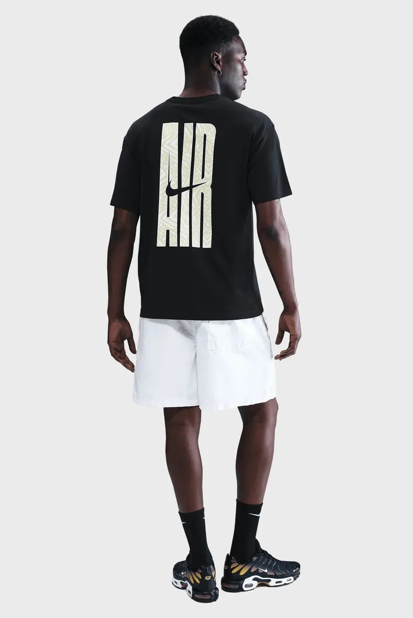Мужская черная футболка M NSW TEE M90 NIKE AIR 4