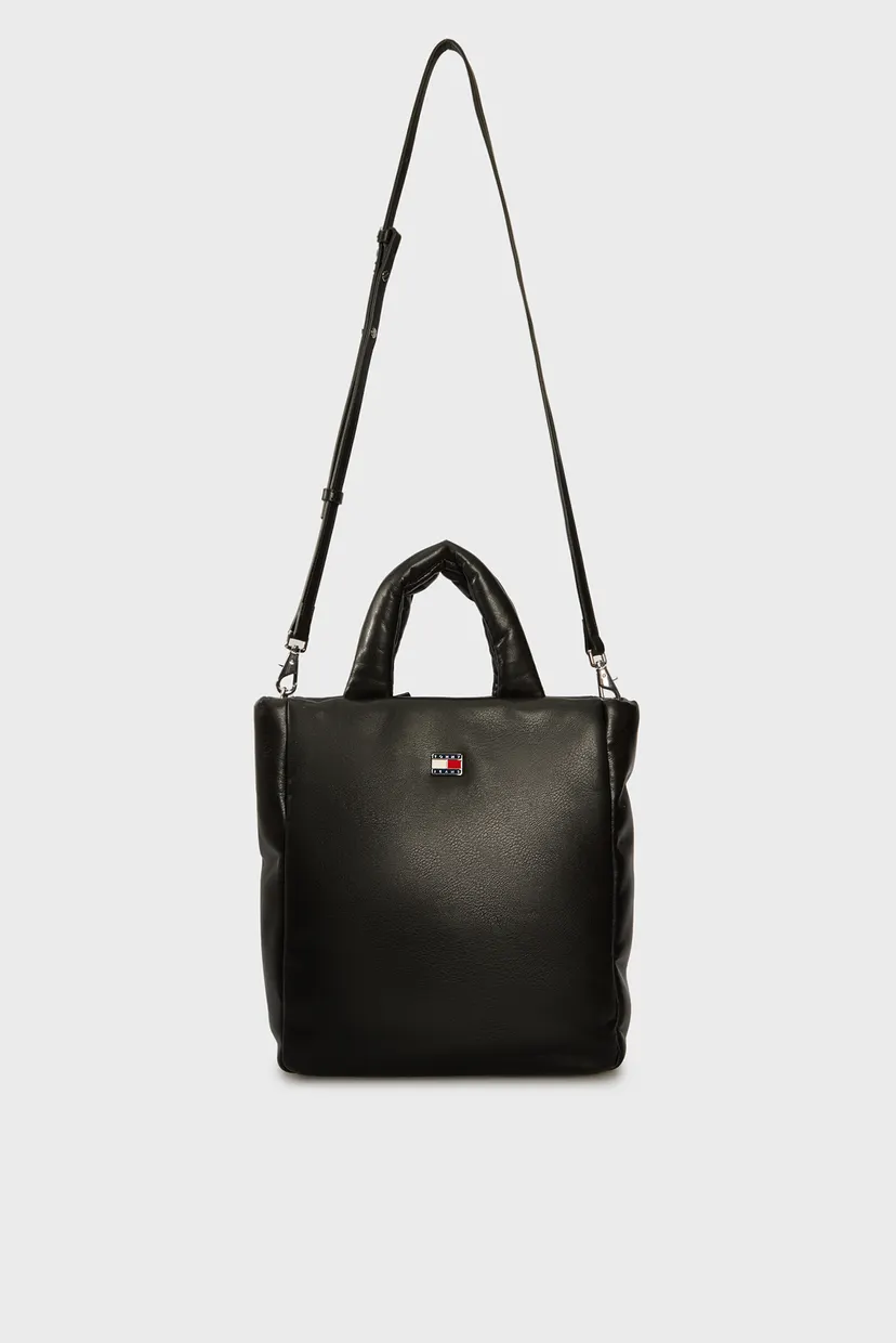 Женская черная сумка TJW PILLOW TOTE 5