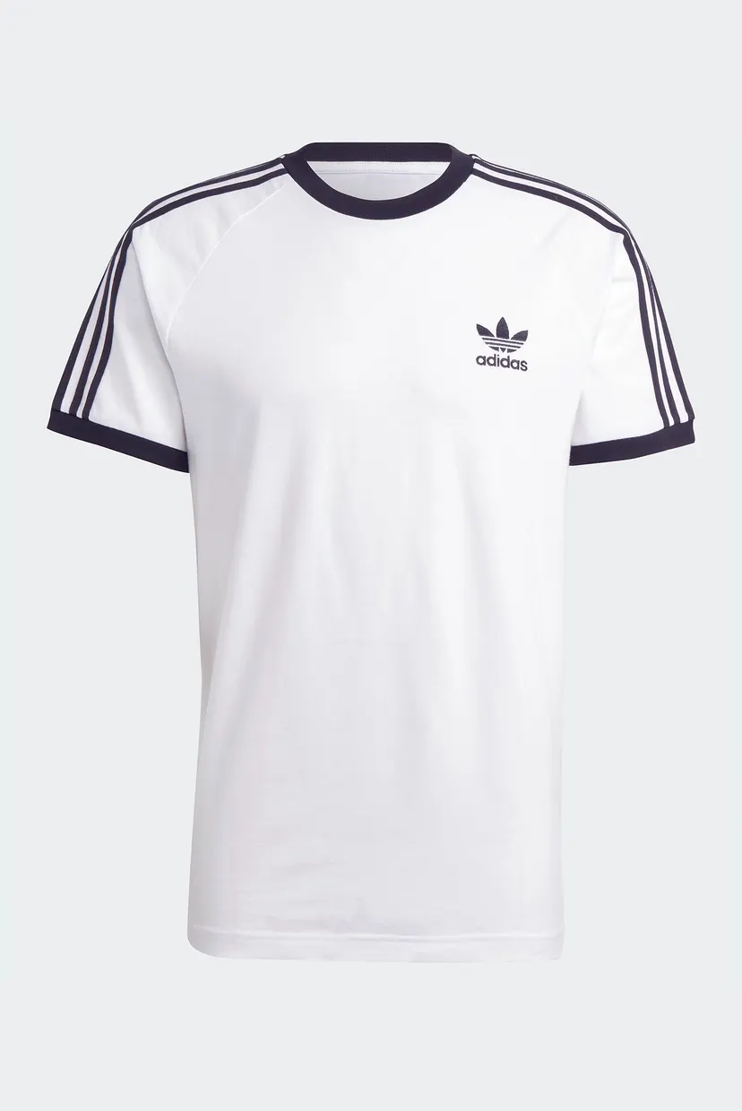 Чоловіча біла футболка Adicolor Classics 3-Stripes 6