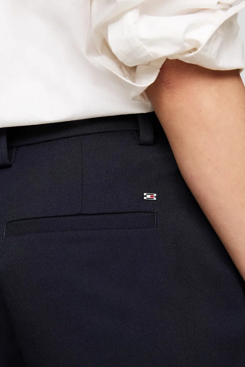 Жіночі темно-сині брюки CORE SLIM STRAIGHT 4