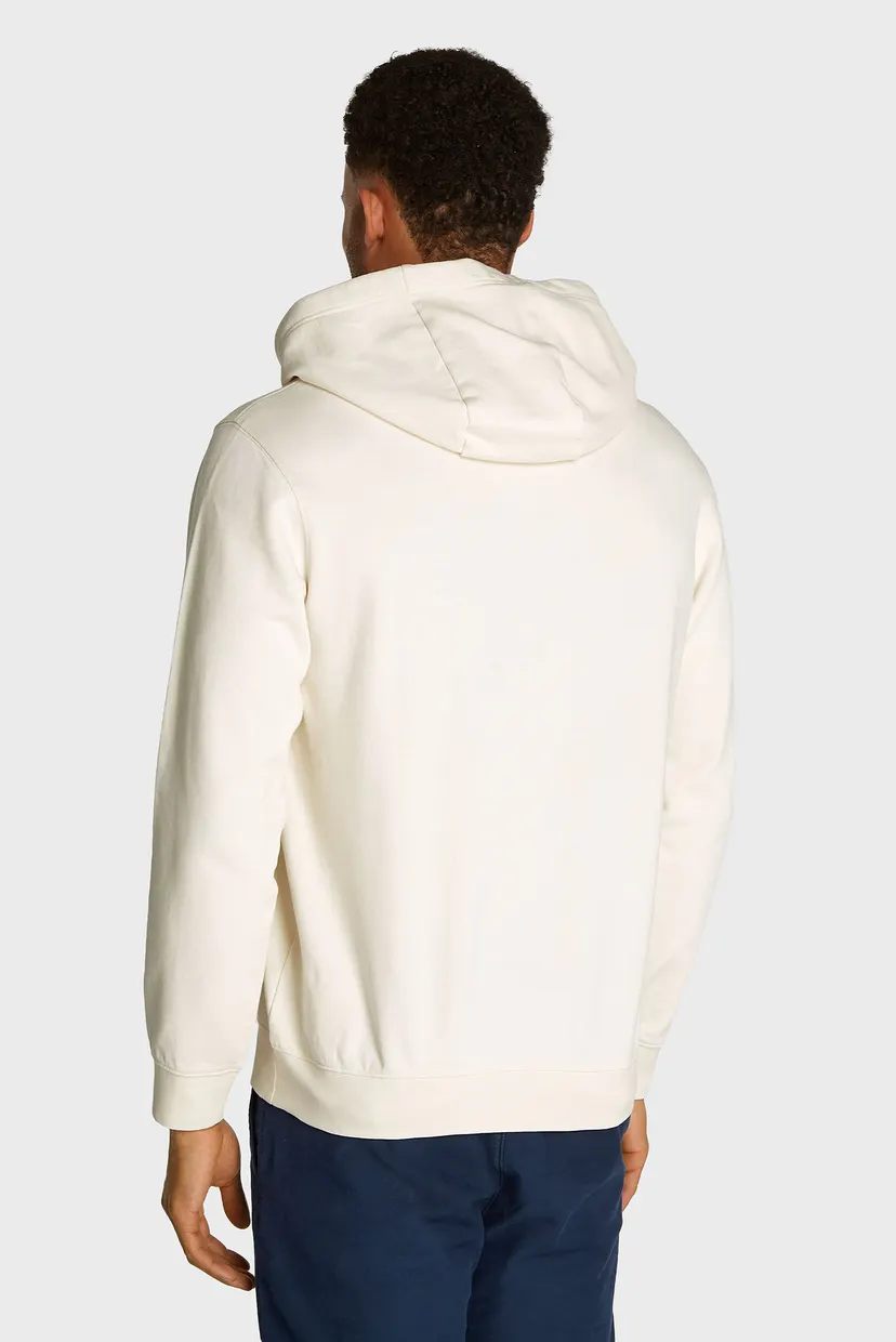 Мужское белое худи SCRIPT HILFIGER STACK HOODY 3