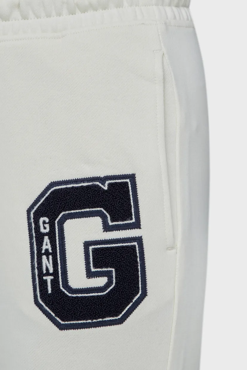 Женские белые спортивные брюки REG G SWEATPANTS 4