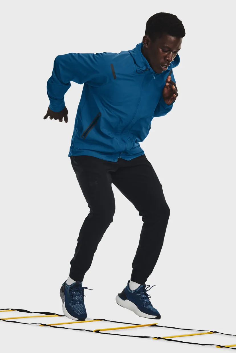 Чоловіча темно-синя вітровка UA Unstoppable Jacket 4