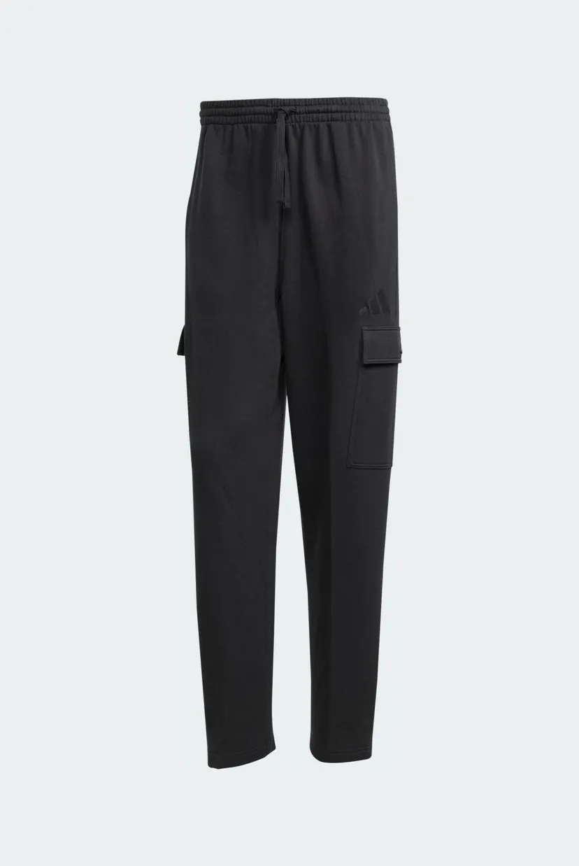 Мужские черные спортивные брюки ALL SZN French Terry Loose Cargo Open Hem 6