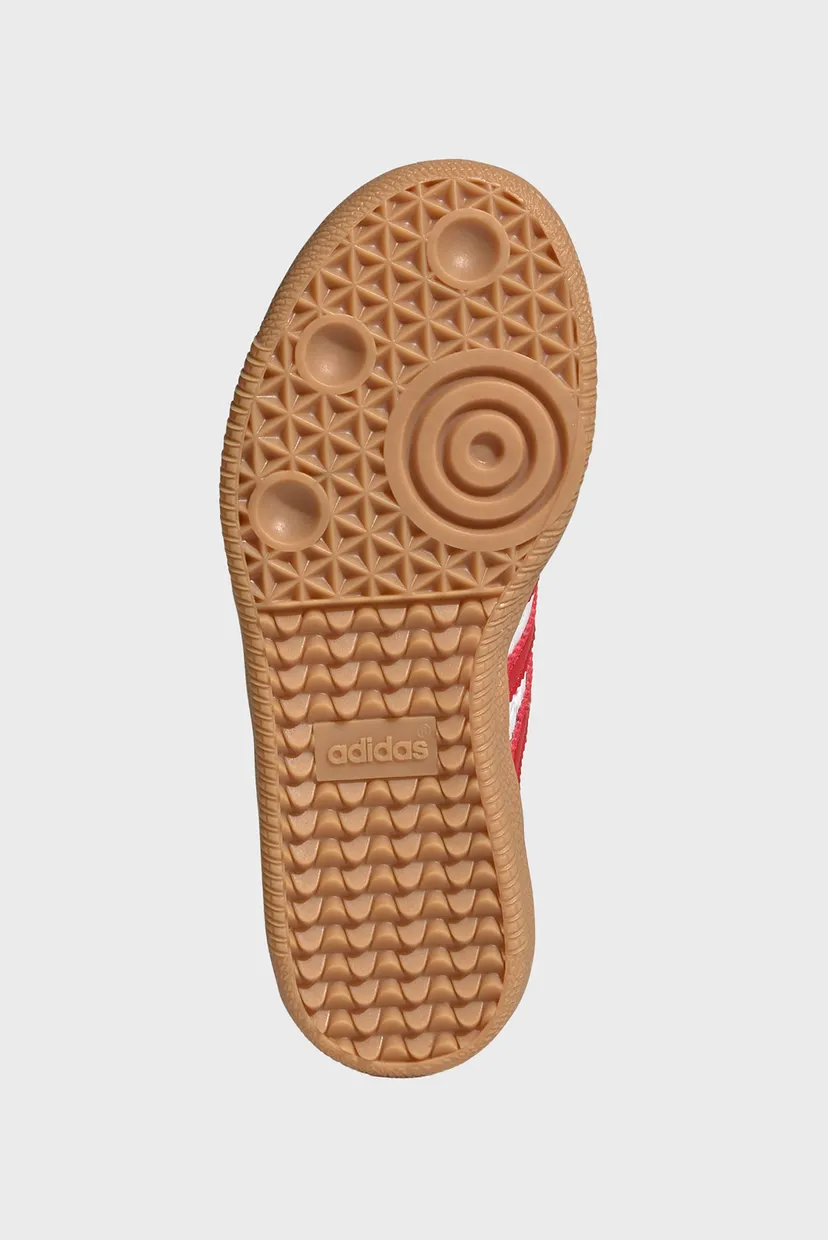 Дитячі білі шкіряні снікерси ADIDAS DISNEY SAMBA OG COMFORT CLOSURE ELASTIC LACE 6