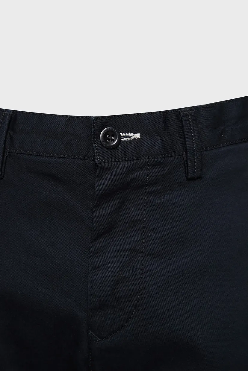 Мужские черные шорты SLIM TWILL SHORTS 3