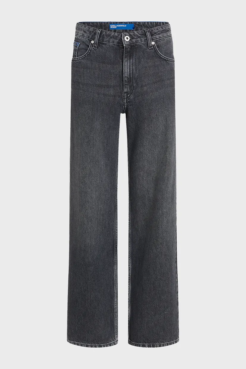 Женские темно-серые джинсы klj mr relaxed denim 4