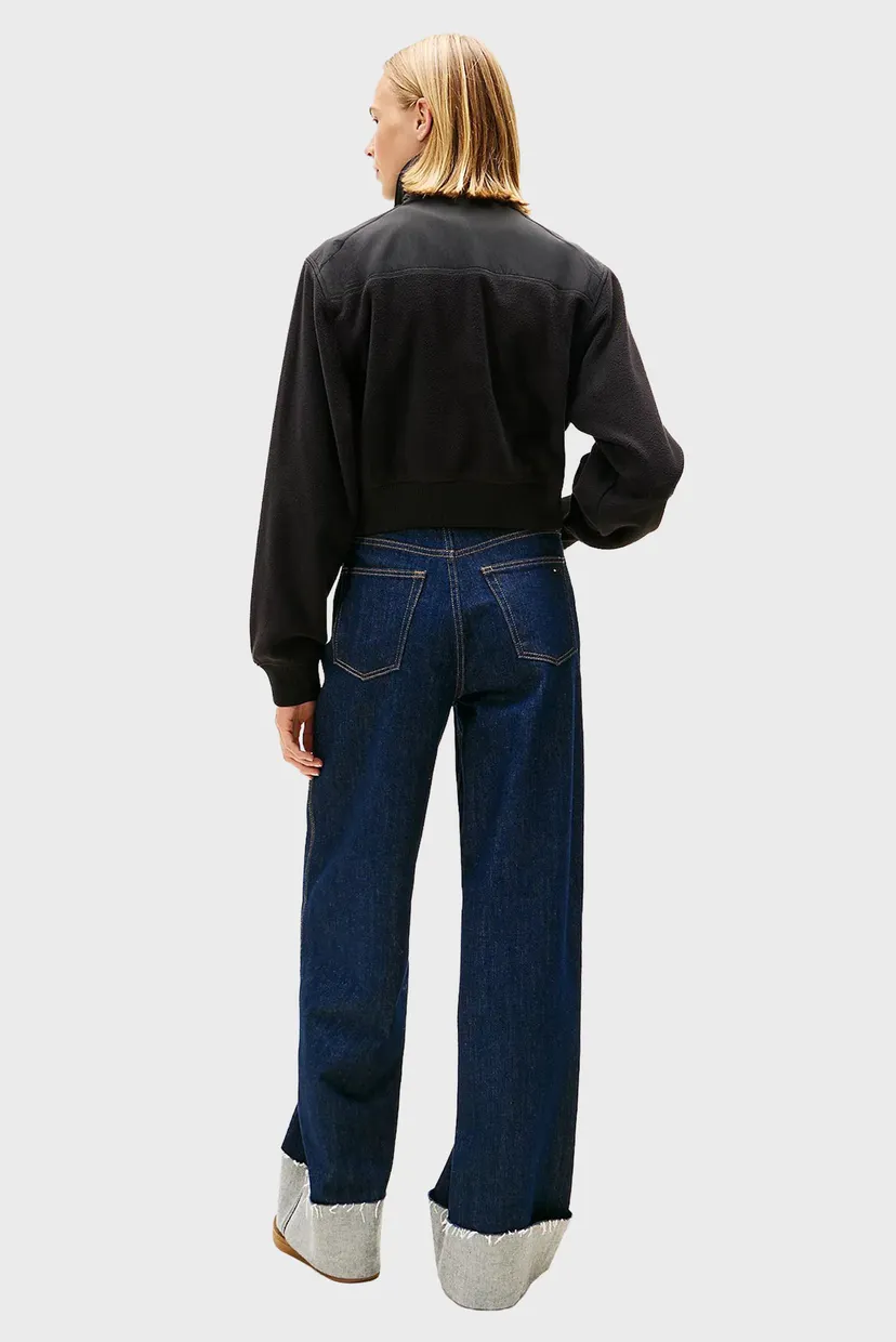 Жіноча чорна спортивна кофта FLEECE 3