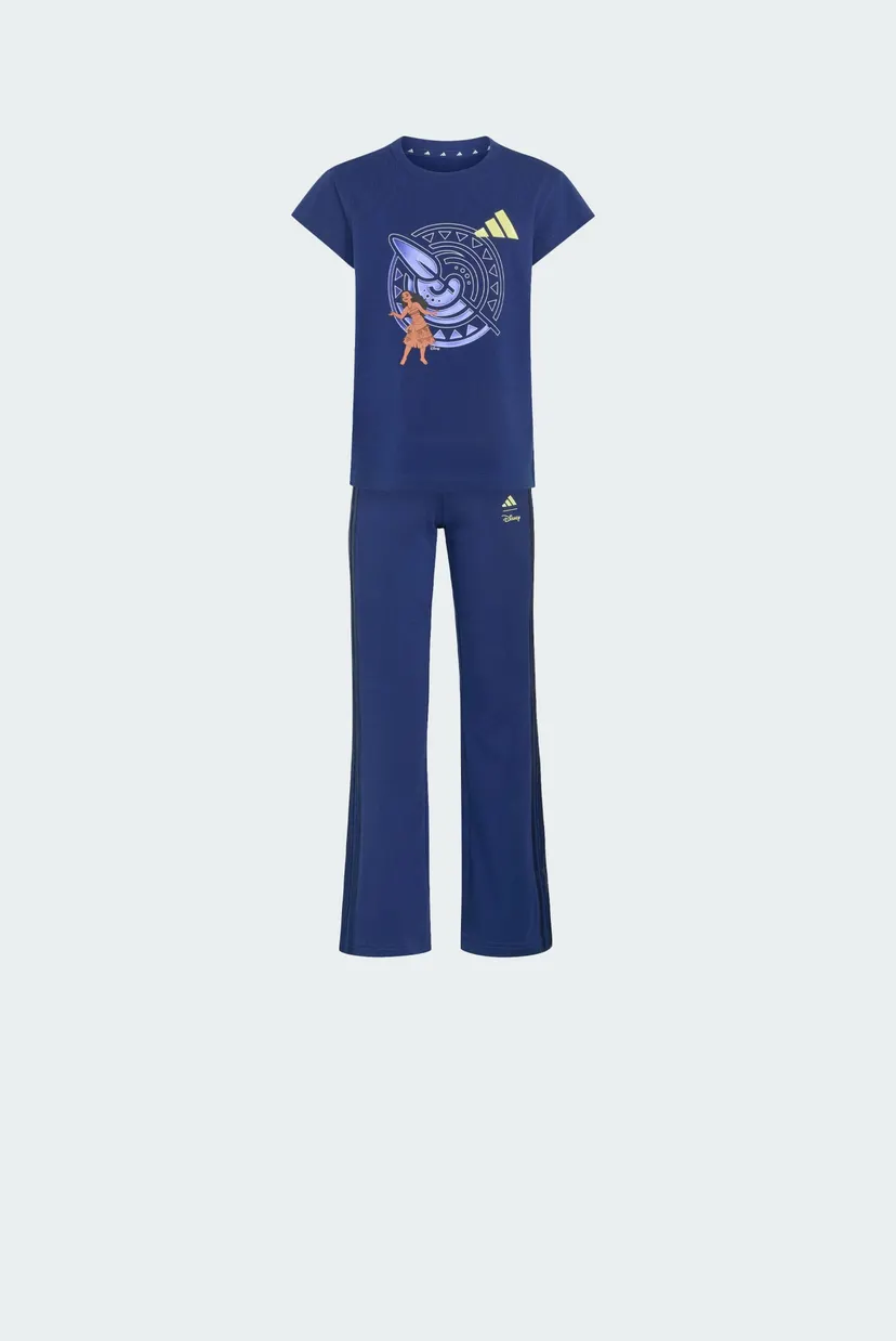 Детский синий комплект одежды (футболка, брюки) ADIDAS DISNEY T-SHIRT & LEGGINGS 6