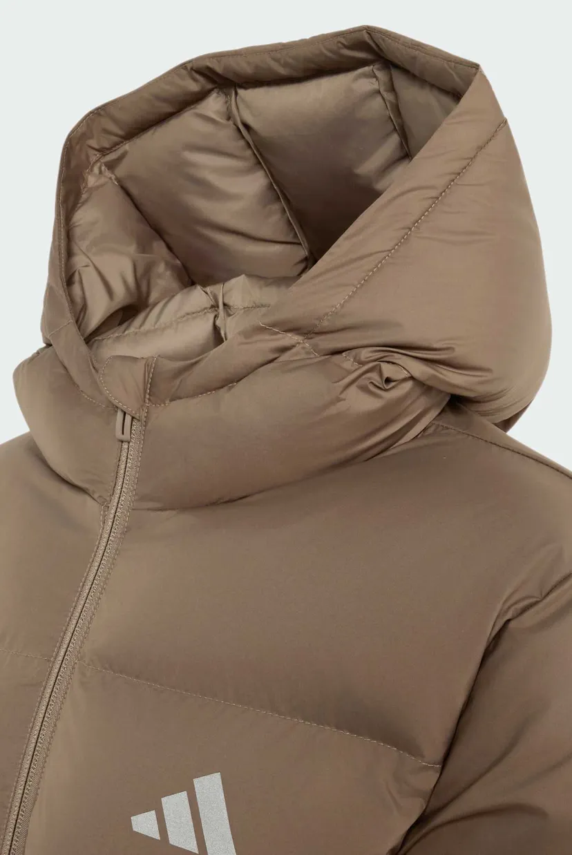 Дитяча коричнева куртка 3 STRIPES SYNTHETIC DOWN 3